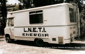 Fotografia Unidade móvel de análise e controlo da poluição atmosférica LNETI 1992