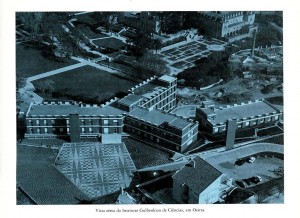 Fotografia imagem aérea do Instituto Gulbenkian de Ciência