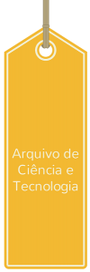 ícone de marcador de livros com Arquivo de Ciência e Tecnologia inscrito no centro