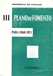 Imagem capa da publicação III Plano de fomento para 1968-1973 Volume 1