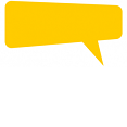 ícone amarelo de balão de fala